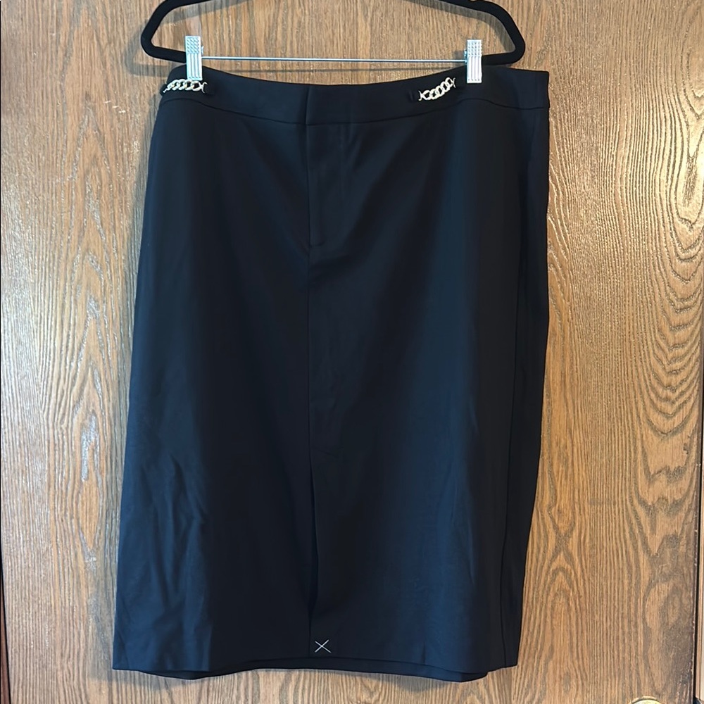 Talbots Plus NWT  Black Pencil Skirt Knee-Length Workwear Size 20